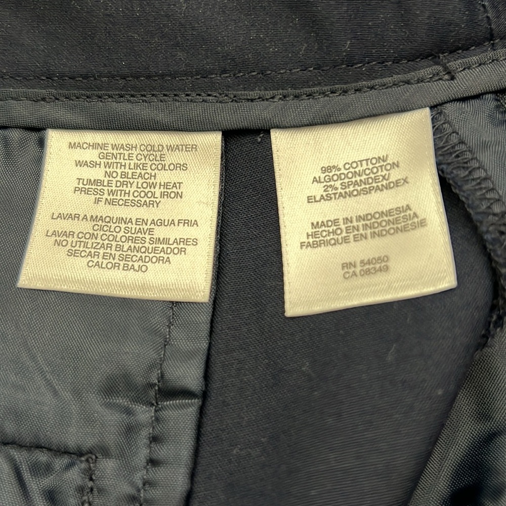 Jones New York Navy Blue Tailored Shorts - Picture 4 of 5